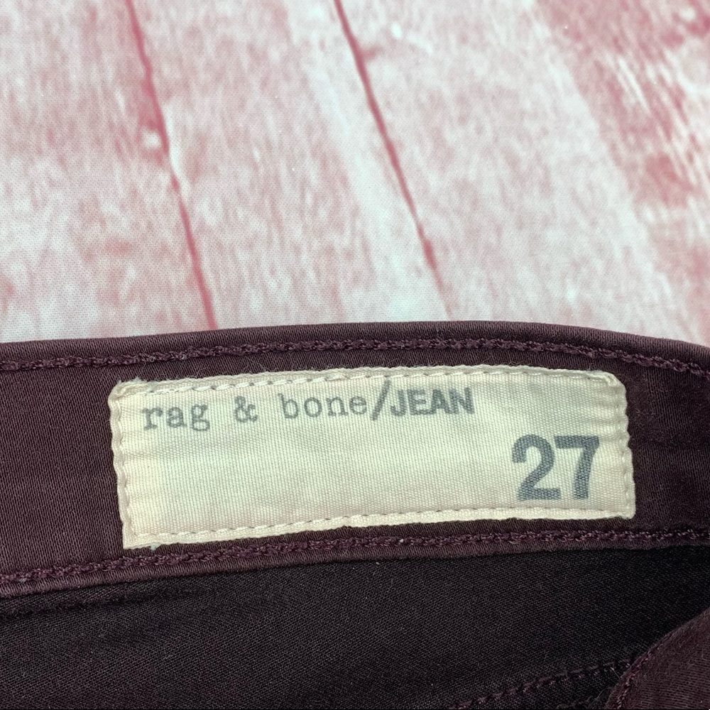 Rag&Bone Legging In Mulberry Pant Size 27 - image 6